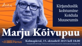 Kirjanduskohtumine Koidula muuseumis / Marju Kõivupuu