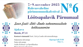 Rahvusvaheline Pärimusmuusikafestival "Lõõtsapalavik Pärnumaal" nr.6