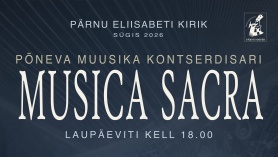 MUSICA SACRA. Sügis 2026