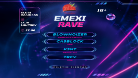 ERIÜRITUS "EMEXI RAVE" 16+